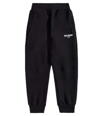 Jogginghose aus Baumwoll-Jersey | Balmain Kids