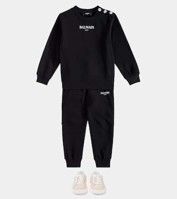 Jogginghose aus Baumwoll-Jersey | Balmain Kids