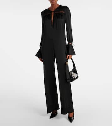 Combi-pantalon en soie | Saint Laurent