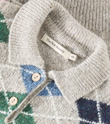 Polo Glasgow in maglia di misto lana | The New Society