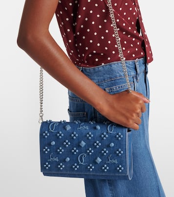 Clutch Paloma in denim | Christian Louboutin