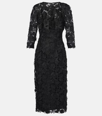 Vestido midi de encaje | Carolina Herrera