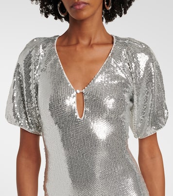 Abito midi con paillettes | Rotate