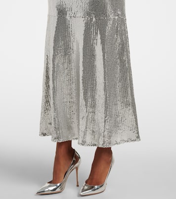 Abito midi con paillettes | Rotate