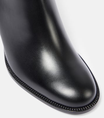 Booty Lock 70 leather ankle boots | Christian Louboutin