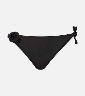 Slip bikini con applicazione floreale | Coperni