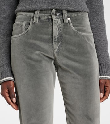 Pantalon droit en laine | Brunello Cucinelli