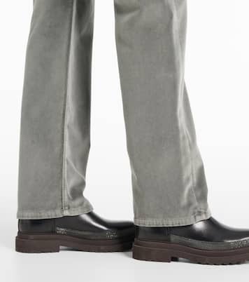 Pantalon droit en laine | Brunello Cucinelli