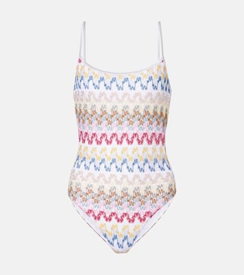 Badeanzug aus Häkelstrick | Missoni