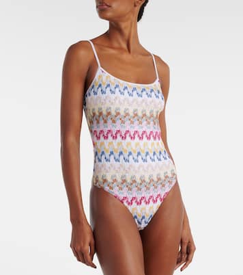 Badeanzug aus Häkelstrick | Missoni