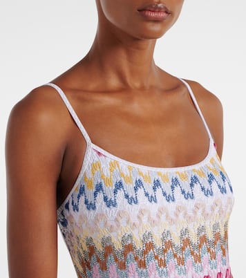 Badeanzug aus Häkelstrick | Missoni