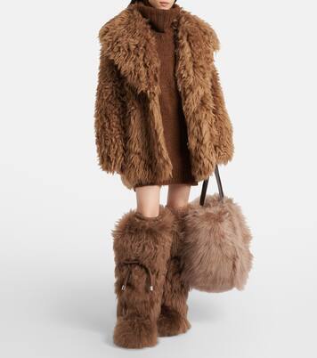Mantel Malenco aus Faux Fur | Moncler Grenoble