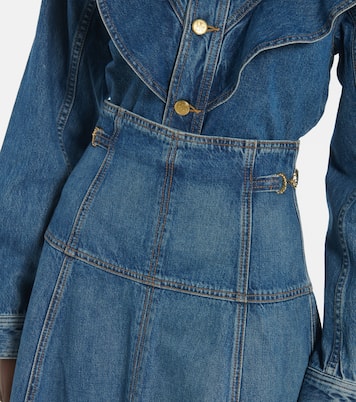 Gonna midi Brigette a pieghe | Ulla Johnson