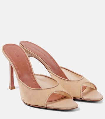 Alexa 95 mesh mules | Amina Muaddi