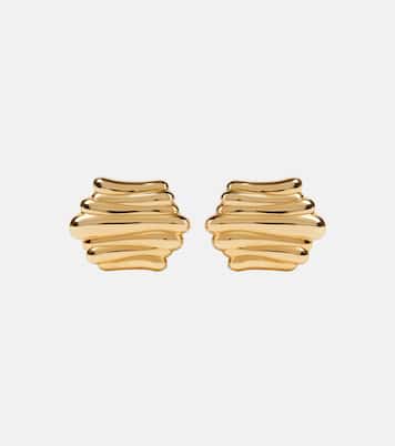 Crema 18kt gold-plated earrings | Khaite