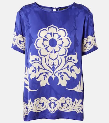 Top en satin à fleurs | Etro