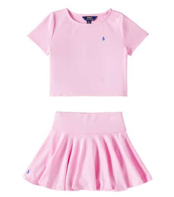 Set de camiseta y falda plisada | Polo Ralph Lauren Kids