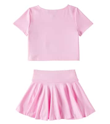 Set de camiseta y falda plisada | Polo Ralph Lauren Kids
