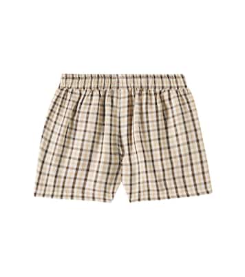 Checked shorts | Mini Rodini