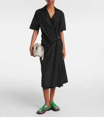 Abito a portafoglio in popeline | Loewe