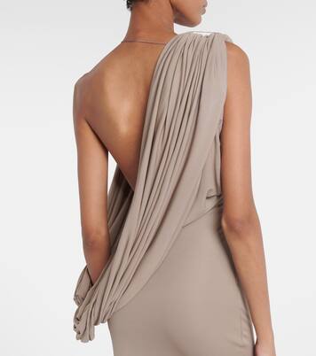 One-Shoulder-Robe Aiba aus Jersey | Christopher Esber