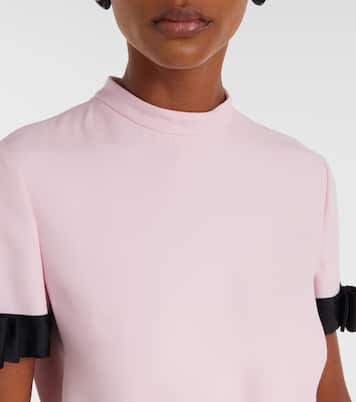 Crepe Couture bow-detail minidress | Valentino