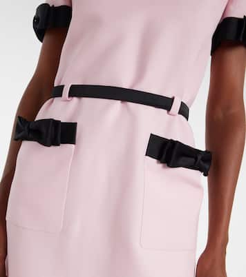 Crepe Couture bow-detail minidress | Valentino