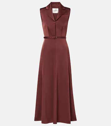 Abito midi in crêpe | Roland Mouret