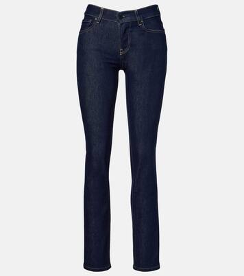Cologne mid-rise straight jeans | AG Jeans