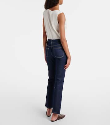 Cologne mid-rise straight jeans | AG Jeans