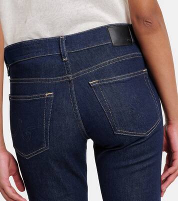 Cologne mid-rise straight jeans | AG Jeans