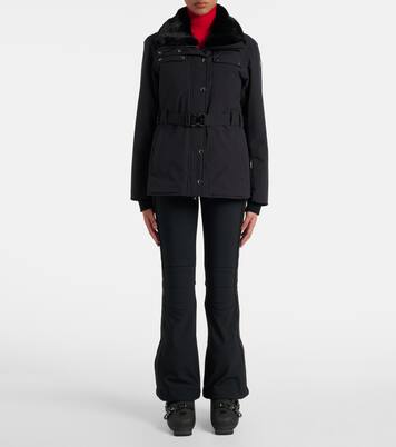 Dessa faux fur-trimmed ski jacket | Fusalp