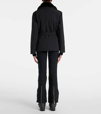 Dessa faux fur-trimmed ski jacket | Fusalp