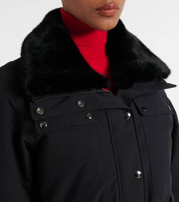 Dessa faux fur-trimmed ski jacket | Fusalp