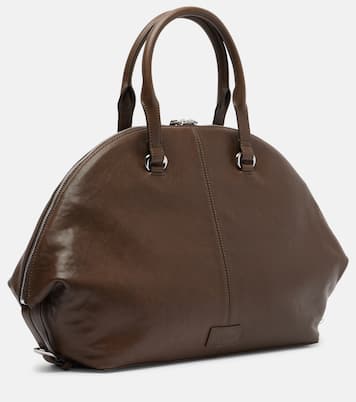 Hester leather tote bag | Staud