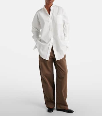 Ment cotton poplin shirt | The Row