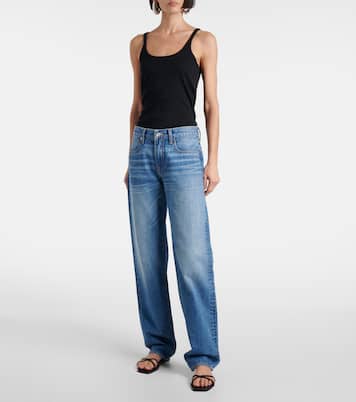 Jeans anchos Ellie de tiro bajo | Slvrlake