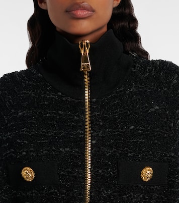 Chaqueta bomber de tweed | Balmain