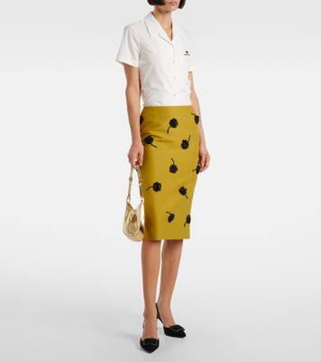 Camisa de algodón con logo | Shushu/Tong