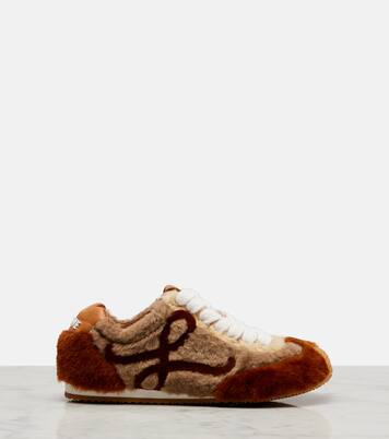 Ballet Runner 2.0 shearling sneakers | Loewe