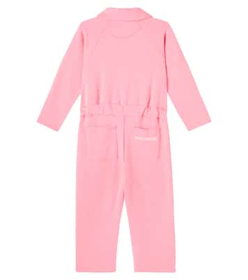 Skeleton printed cotton jumpsuit | Mini Rodini
