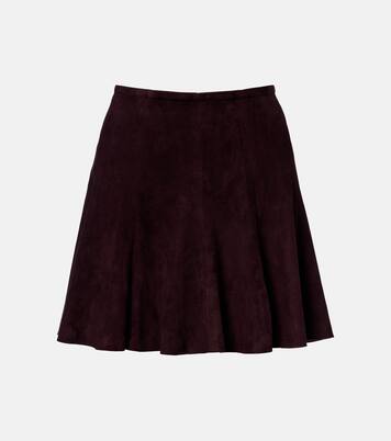 Mila suede miniskirt | Stouls