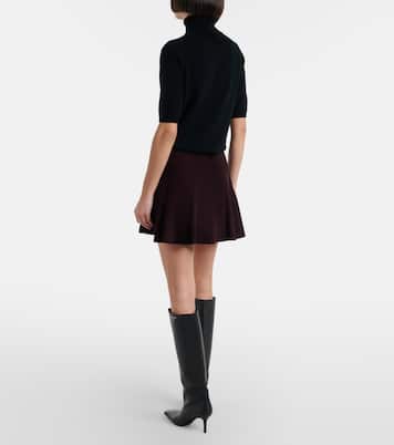 Mila suede miniskirt | Stouls