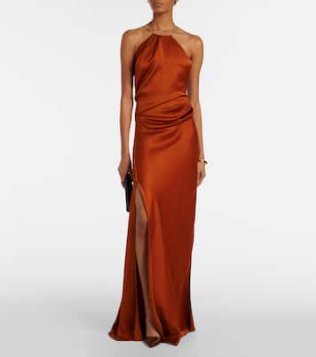 Escarpins Brigitte 100 en satin | Jimmy Choo