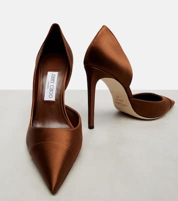 Escarpins Brigitte 100 en satin | Jimmy Choo