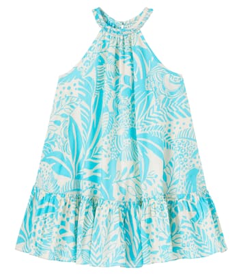 Cleo floral cotton dress | Poupette St Barth Kids