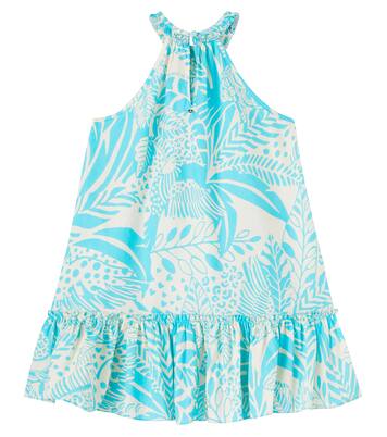 Cleo floral cotton dress | Poupette St Barth Kids