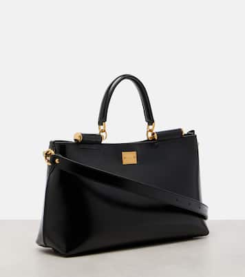 Vittoria leather tote bag | Dolce&Gabbana