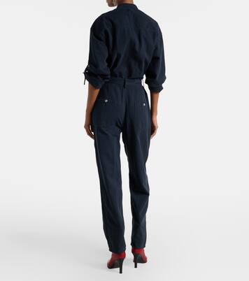 Jumpsuit Nessime aus Baumwolle und Leinen | Marant Etoile