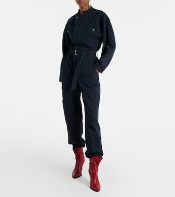 Jumpsuit Nessime aus Baumwolle und Leinen | Marant Etoile